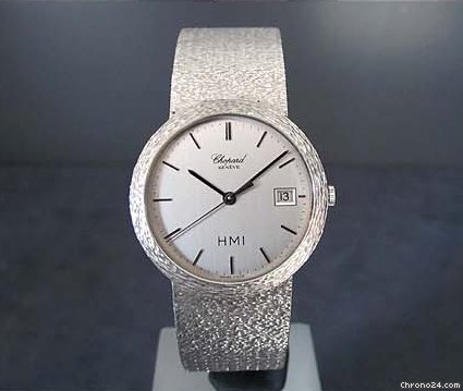 replica Chopard SUPERFLACH MIT WEI GOLDBAND WATCHES 1