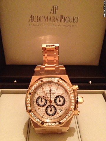 Audemars Piguet ROYAL OAK(KASPAROV) OR ROSE WATCHES 2