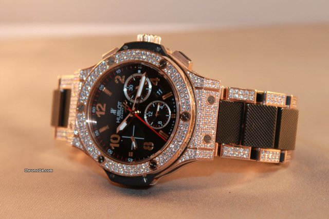 Hublot Big Bang Gold Diamonds WATCHES 2
