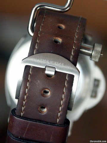 Panerai PAM 118 Luminor Marina Titanium Tobacco Dial WATCHES 2
