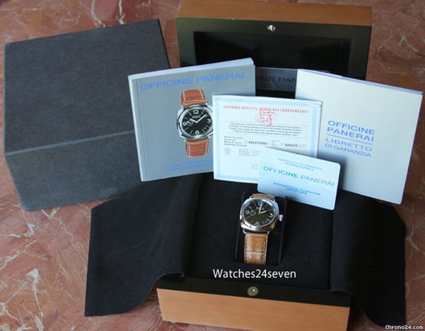 Panerai PAM 62 Radiomir White Gold Zenith El Primero Movement WATCHES 2