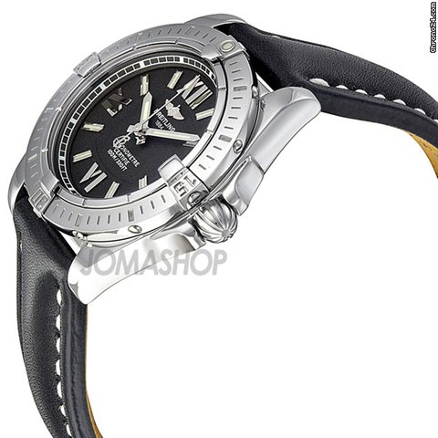 Breitling Cockpit Lady Black Dial Stainless Steel Ladies Watch A7135612-B903BKL WATCHES 2