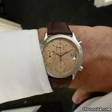 replica Baume & Mercier et baumatic 6103 chrono date pink dial WATCHES 1