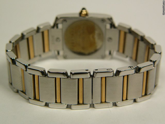 Cartier Tank Francaise steel and gold mod. 2300 WATCHES 2