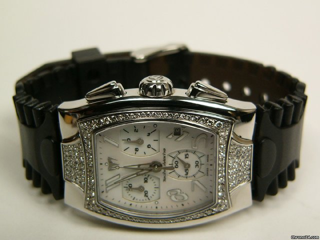 Technomarine chronograph steel and diamonds mod. TS20677 WATCHES 2