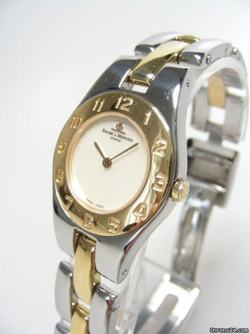 Baume & Mercier Linea steel and gold/or et acier cadran nacre/mother of pearl dial WATCHES 2