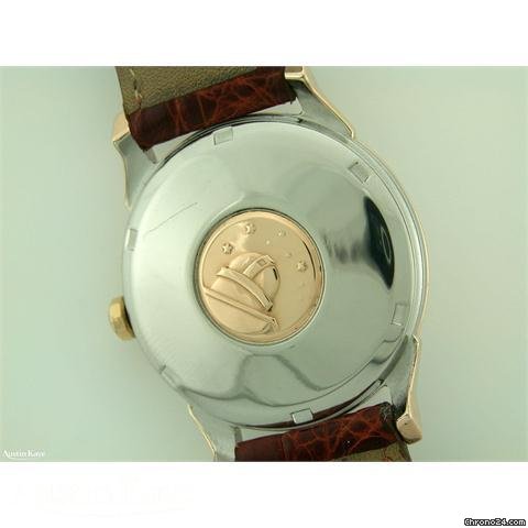 Omega Constellation Rose gold-capped automatic on strap WATCHES 2