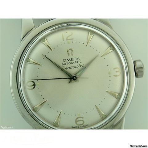 replica Omega Seamaster steel automatic bumper movement on strap WATCHES 1