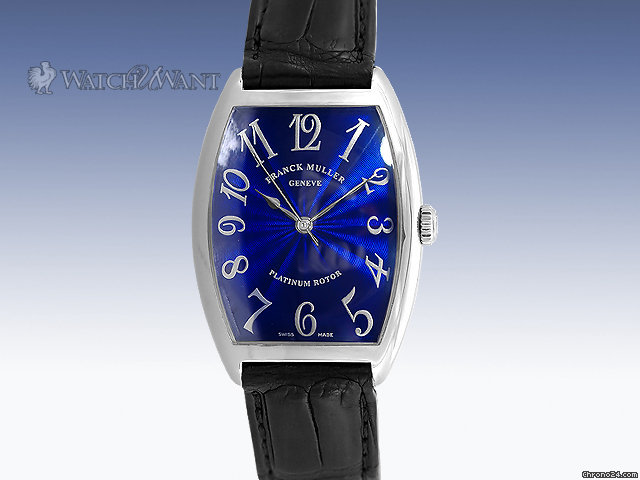 Franck Muller Cintree Curvex - Tonneau 18K White Gold - 2852 SC WATCHES 2