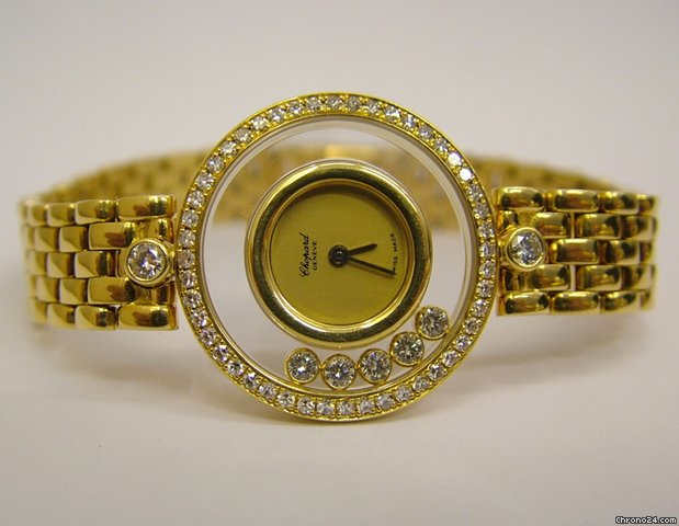 Chopard Happy Diamonds - Gold 750 + Goldband WATCHES 2