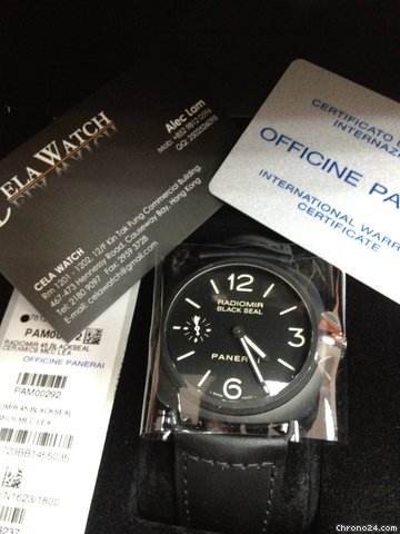 Panerai Pam00292 Watches Watch