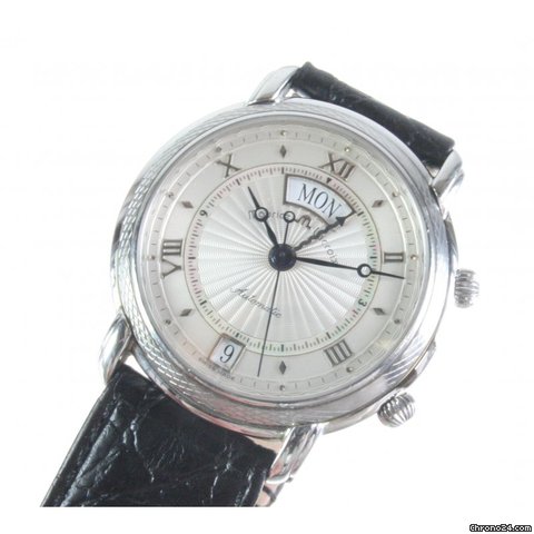 replica Maurice Lacroix Masterpiece Automatik Wecker Stahl Ref. 20584 WATCHES 1