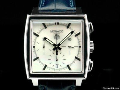 TAG Heuer MONACO Limited Edition Chronograph Perlmuttziefferblatt WATCHES 2