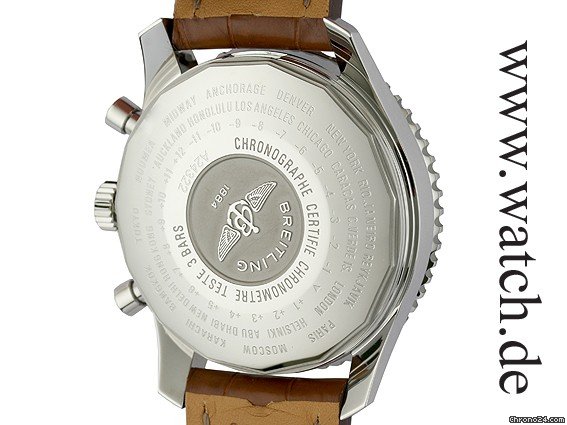 Breitling Navitimer World 46mm Kroko Faltschlie e WATCHES 2