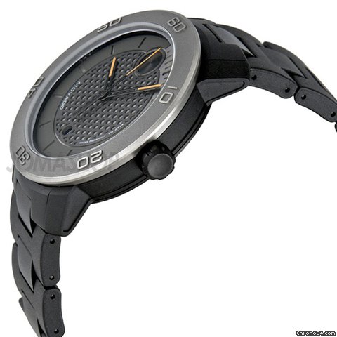 Movado Bold Grey Dial Ion Plated Titanium Mens Watch 3600097 WATCHES 2