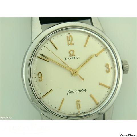 replica Omega Seamaster steel manual on strap WATCHES 1