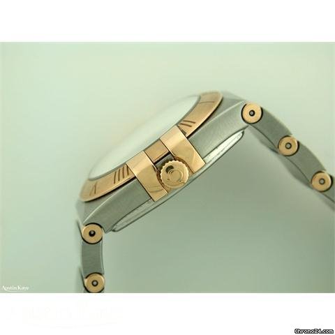 Omega Constellation Bi-metal quartz on bracelet WATCHES 2