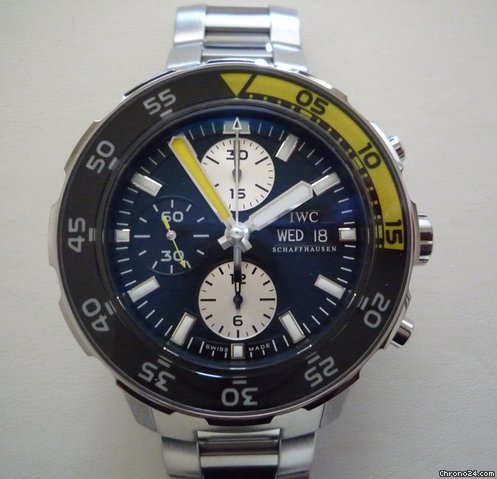 IWC Aquatimer Chronograph mit Stahlband WATCHES 2