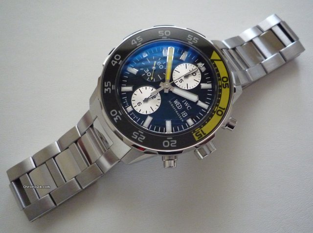 replica IWC Aquatimer Chronograph mit Stahlband WATCHES 1