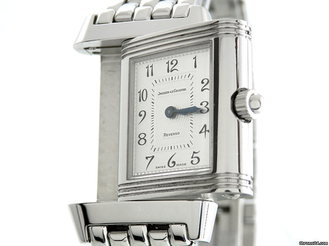 replica Jaeger-LeCoultre "Reverso Duetto", Duo Face - Stahl - mit Diamantbesatz WATCHES 1 