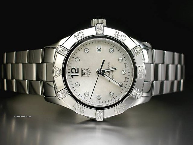 TAG Heuer "AQUARACER"Edelstahl/Edelstahlband,Ziffbl.+L¨¹n /Diamantbes. WATCHES 2