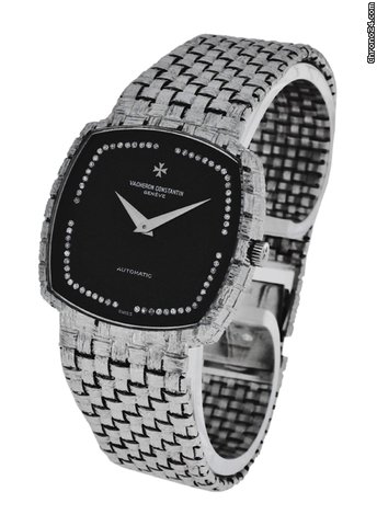 Vacheron Constantin Automatik 750/Wei gold mit Diamantzifferblatt an 750/Wei goldband WATCHES 2