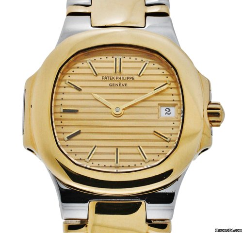replica Patek Philippe Nautilus Lady Stahl/Gold Ref.4700 WATCHES 1
