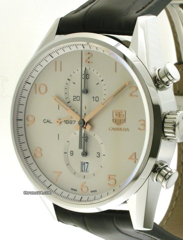 replica TAG Heuer Carrera Calibre 1887 Chronograph Rose Gold Colored WATCHES 1 