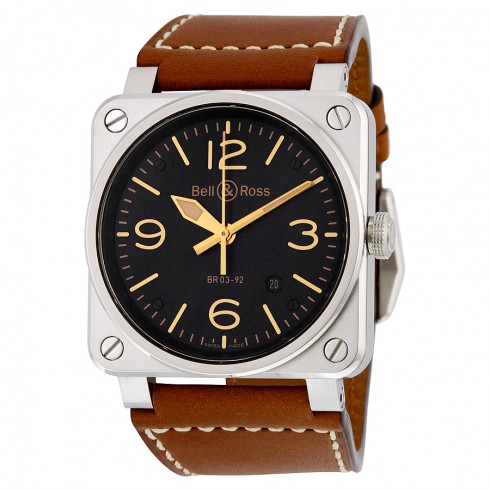 Bell and Ross BR0392-ST-G-HE/SCA Watches Watch