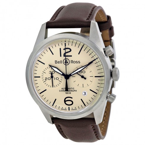 Bell and Ross BRV126-BEI-ST-SCA Watches Watch