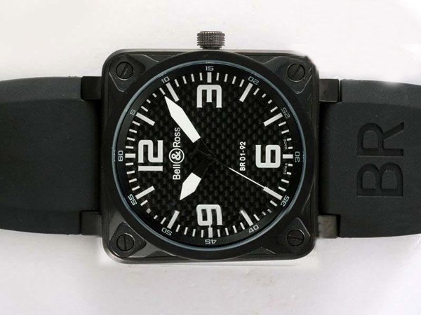 Bell Ross BR01-92 Black Dial Carbon Watches Watch
