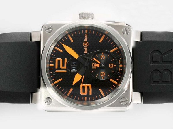 Bell Ross BR01-94 Titanium Orange Watches Watch