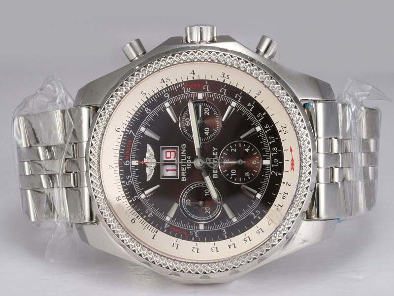 Breitling Black Dial Watches Watch