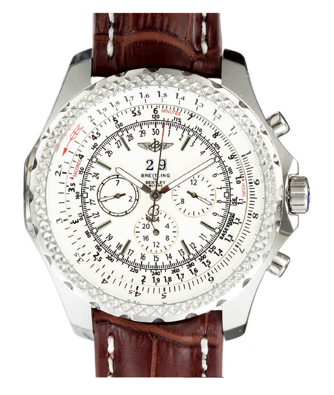 Breitling Grey Dial Watches Watch