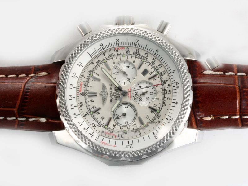 Breitling Grey Dial Watches Watch